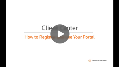 Screenshot of the video about how to set up your client portal. When you click the image, it takes you to the website where you can watch the video